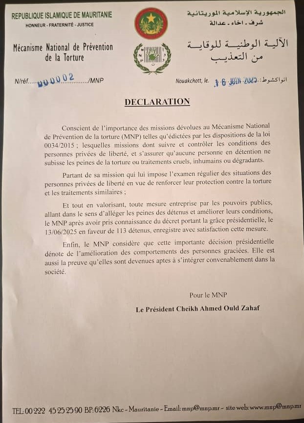 Declaration 02/2025